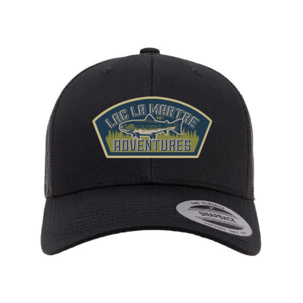YP Classics Adult Trout Patched Trucker Cap Thumbnail