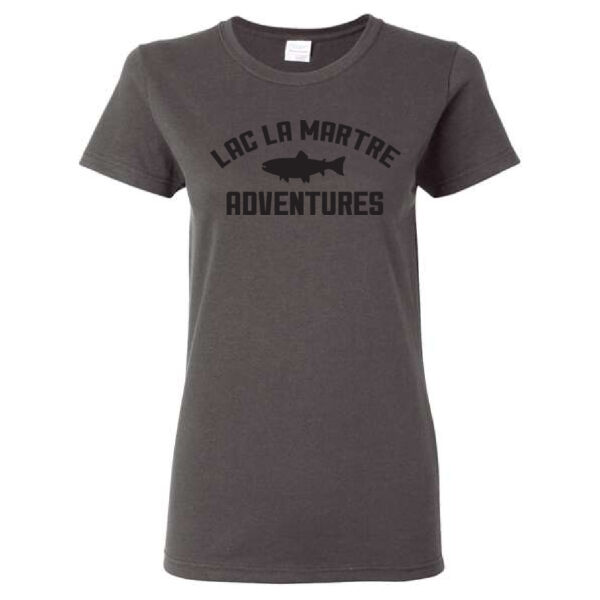 Gildan Women's Trout Printed T-Shirt Thumbnail