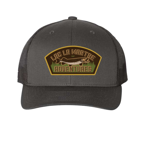 YP Classics Adult Pike Patched Trucker Cap Thumbnail